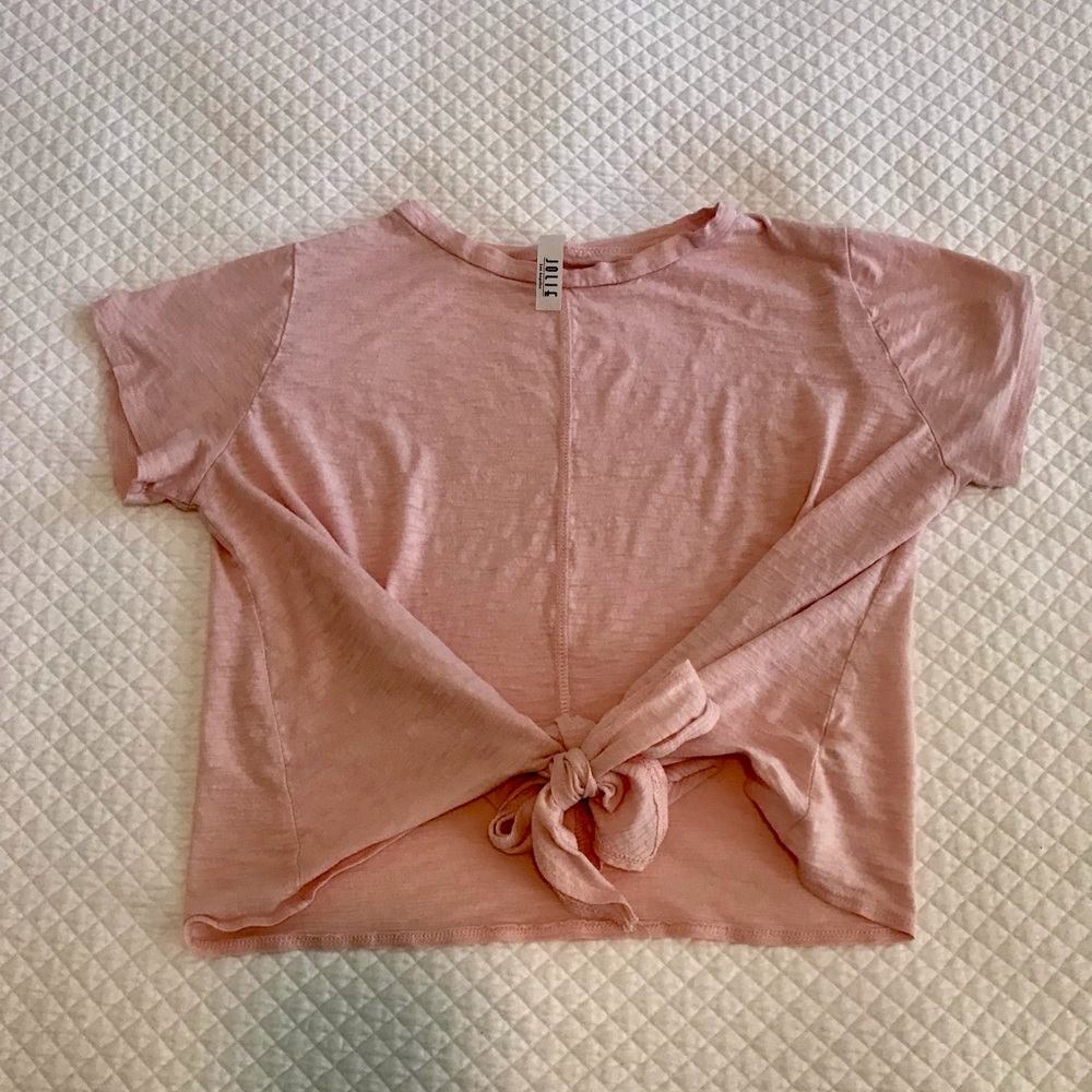 Jolie Tie Front Tee
